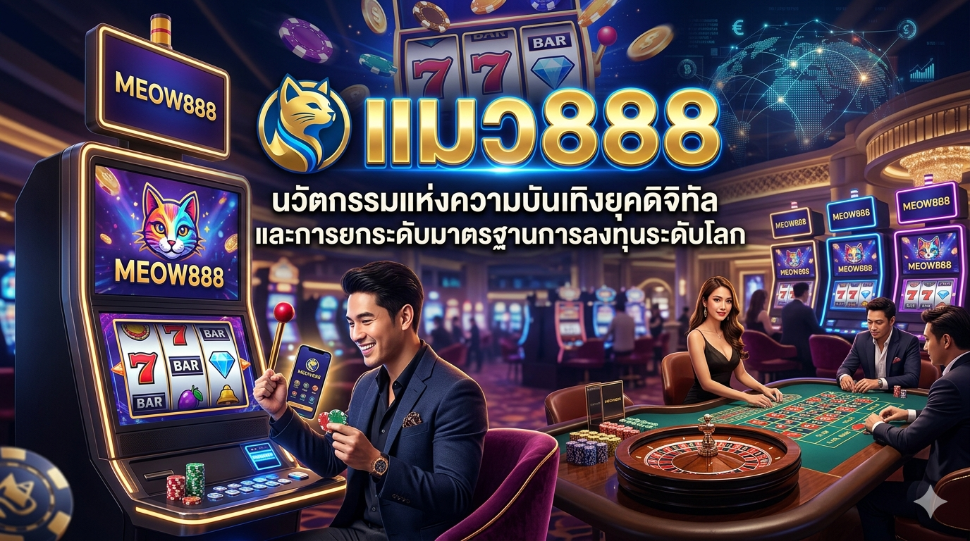 เว็บสล็อตและคาสิโนออนไลน์ แมว888 นวัตกรรม