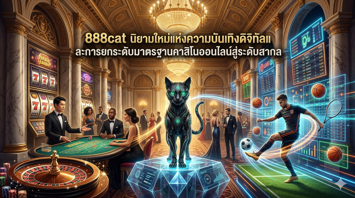 888cat นิยามใหม่แห่งความบันเทิงดิจิทัล