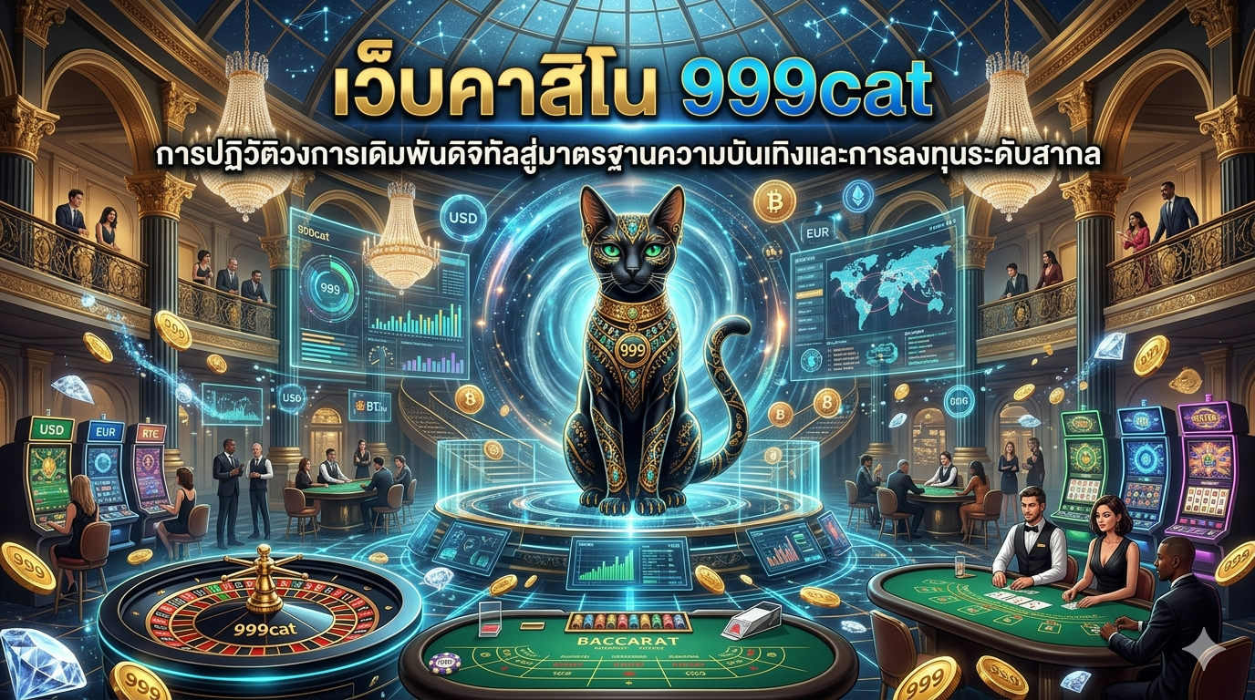 เว็บคาสิโน 999cat การปฏิวัติวงการเดิมพัน