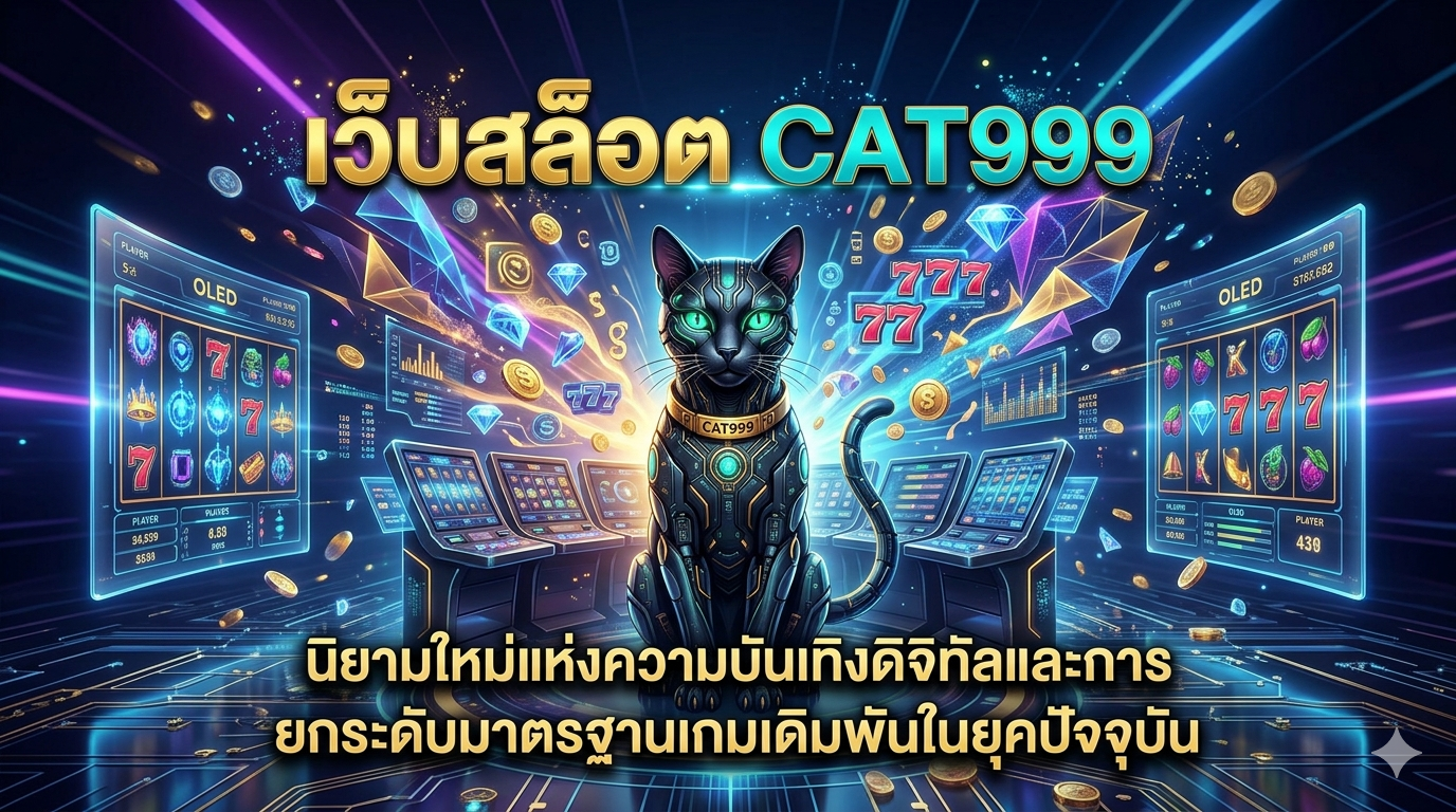 เว็บสล็อต CAT999 นิยามใหม่แห่งความบันเทิง