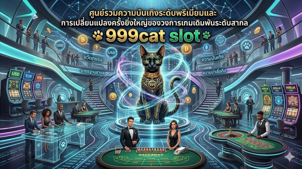 999cat-slot-ศูนย์รวมความบันเทิงระดับพรีเมียม