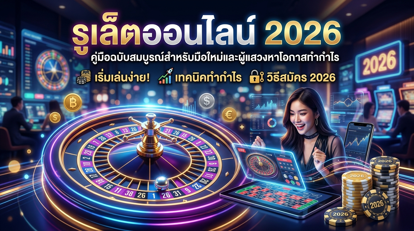 รูเล็ตออนไลน์_2026_คู่มือฉบับสมบูรณ์